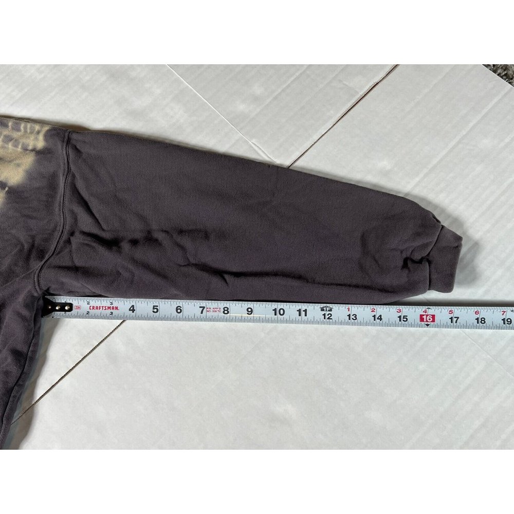 Madewell Brown Tie Dye Long Sleeve Shirt Women's Size Medium - Picture 6 of 7